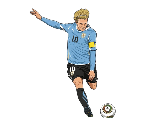 Sticker Diego Forlán 3