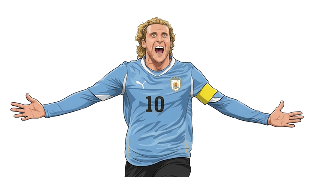 Sticker Diego Forlán 4
