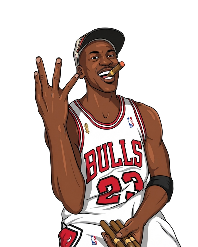 Sticker Michael Jordan 3