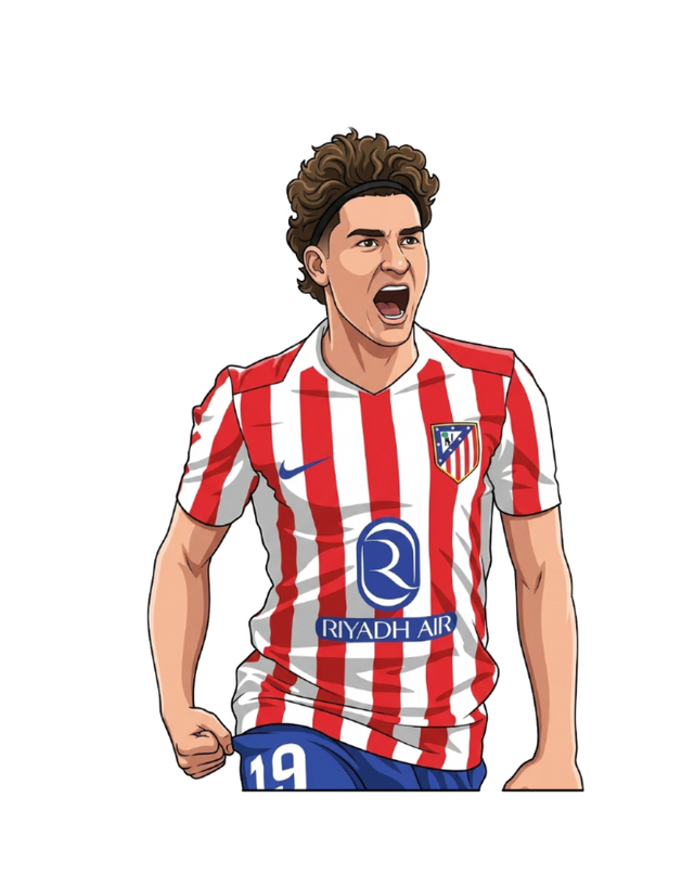 Sticker Julián Álvarez
