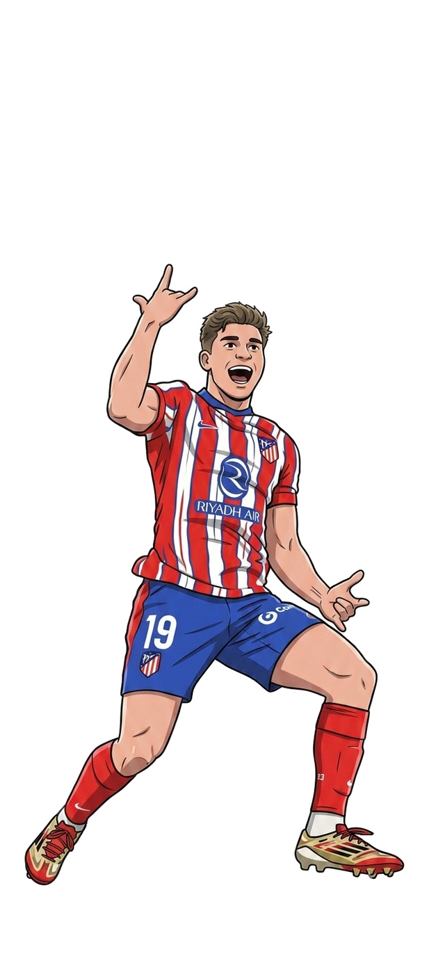 Sticker Julián Álvarez 2