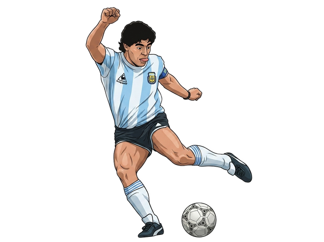 Sticker Diego Armando Maradona 11