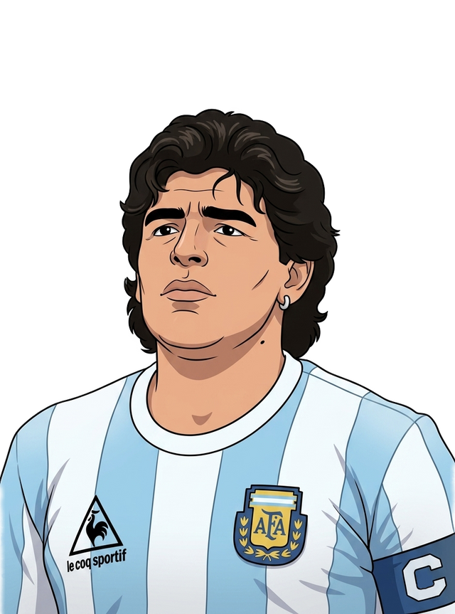 Sticker Diego Armando Maradona 15
