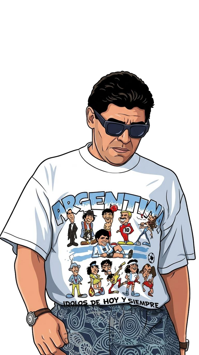 Sticker Diego Armando Maradona 17