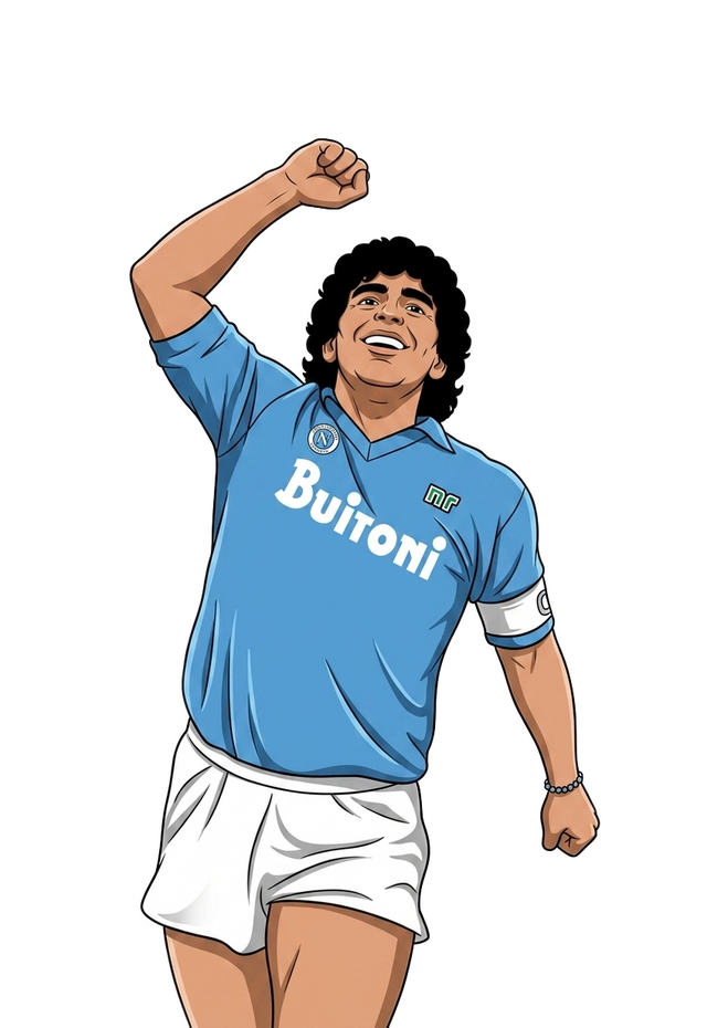 Sticker Diego Armando Maradona 2
