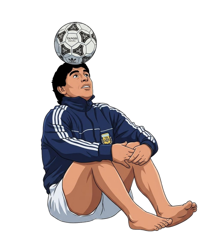 Sticker Diego Armando Maradona 8
