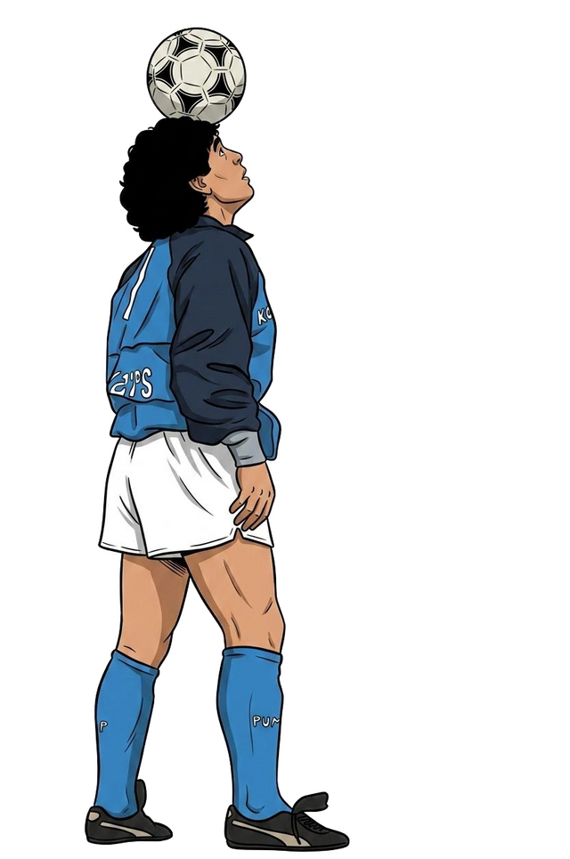 Sticker Diego Armando Maradona 9