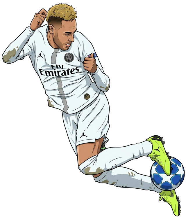 Sticker Neymar Jr 10