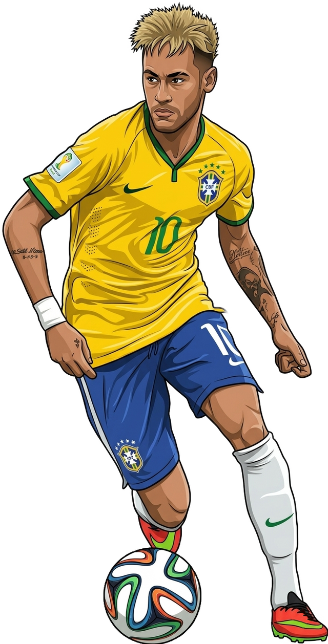 Sticker Neymar Jr 9