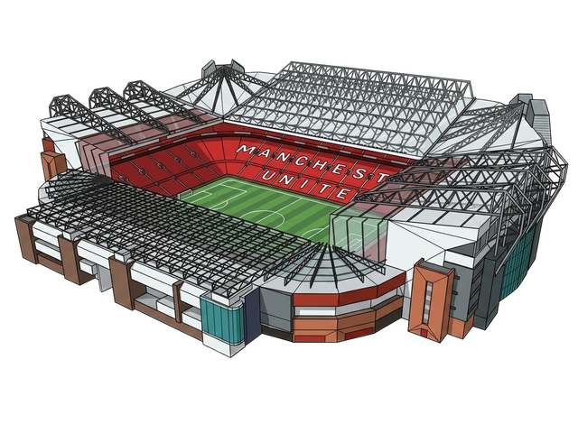 Sticker Old Trafford