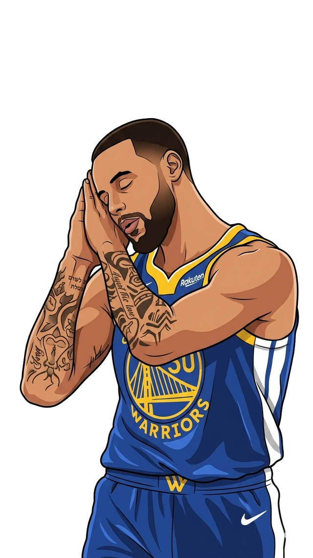 Sticker Stephen Curry 3