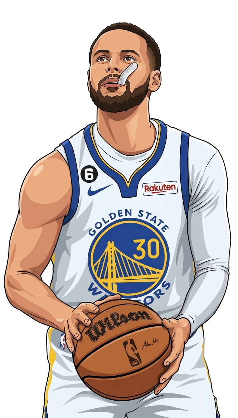 Sticker Stephen Curry 4