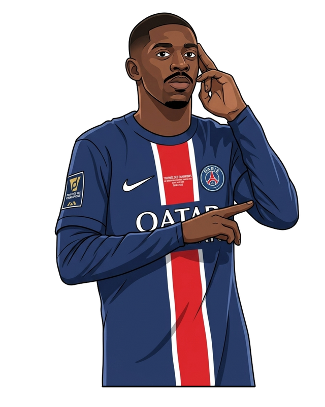 Sticker Dembélé