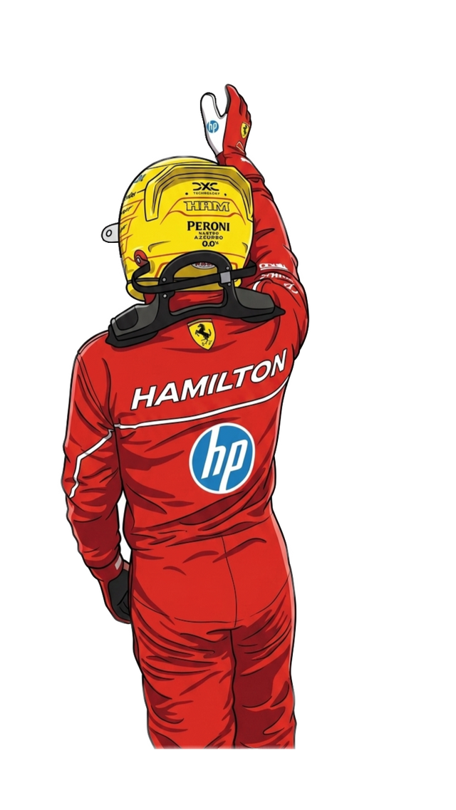 Sticker Lewis Hamilton 2