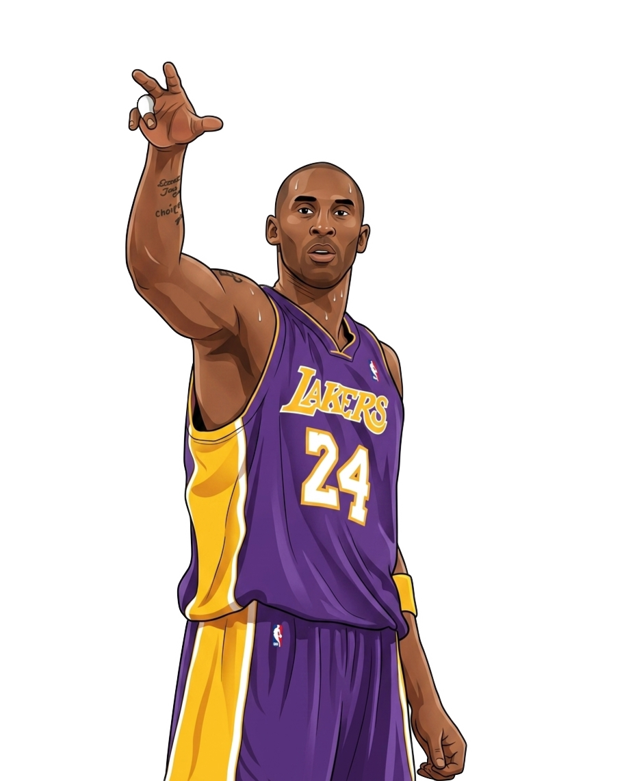 Sticker Kobe Bryant 15