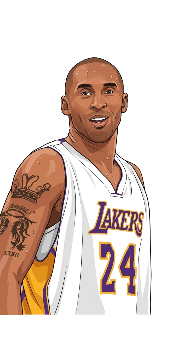 Sticker Kobe Bryant 2