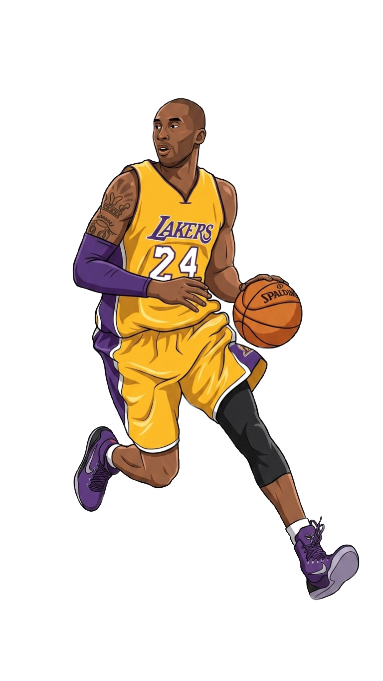 Sticker Kobe Bryant 4