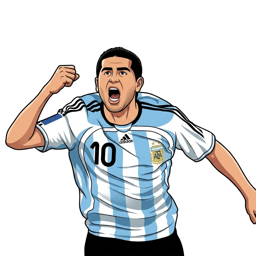 Sticker Juan Román Riquelme