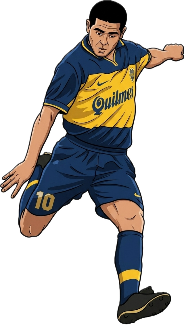 Sticker Juan Román Riquelme 11