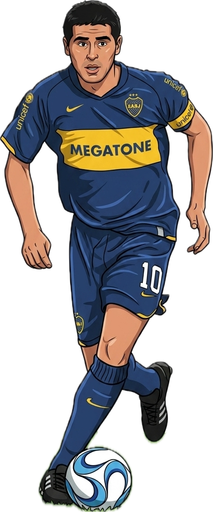 Sticker Juan Román Riquelme 2