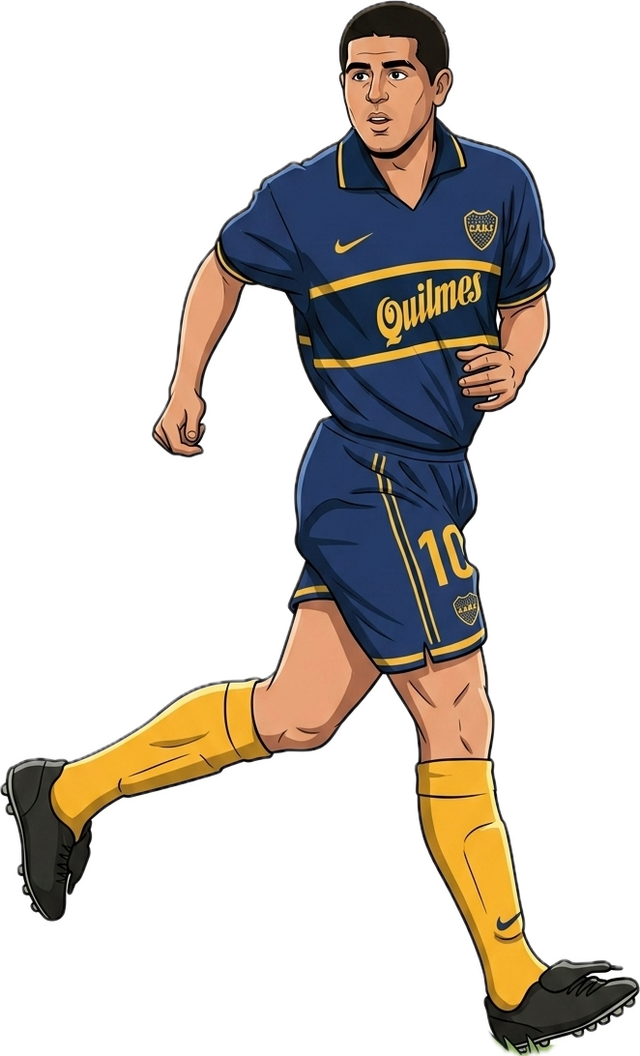 Sticker Juan Román Riquelme 5