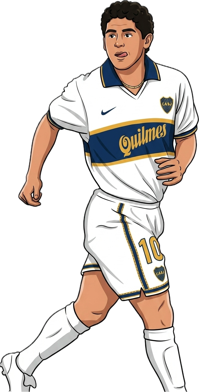 Sticker Juan Román Riquelme 8