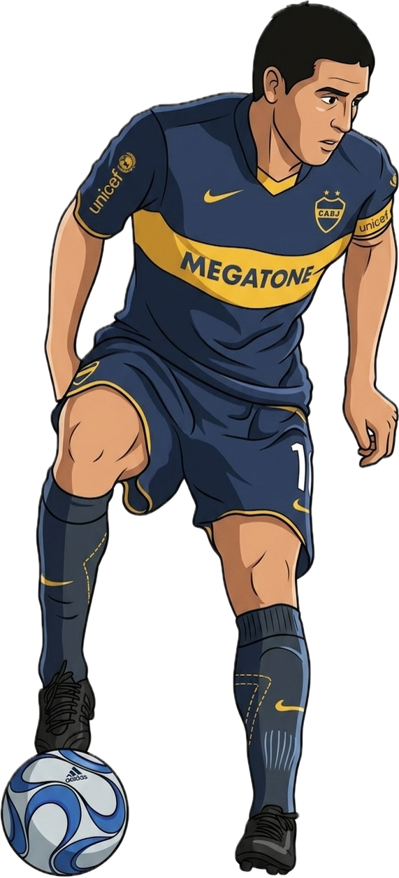 Sticker Juan Román Riquelme 9