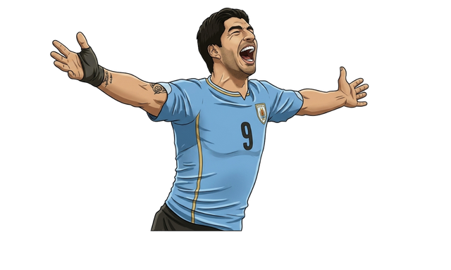 Sticker Luis Suárez 4